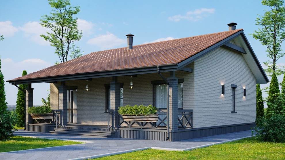 Типовые проекты домов для коттеджного поселка "Летний берег"