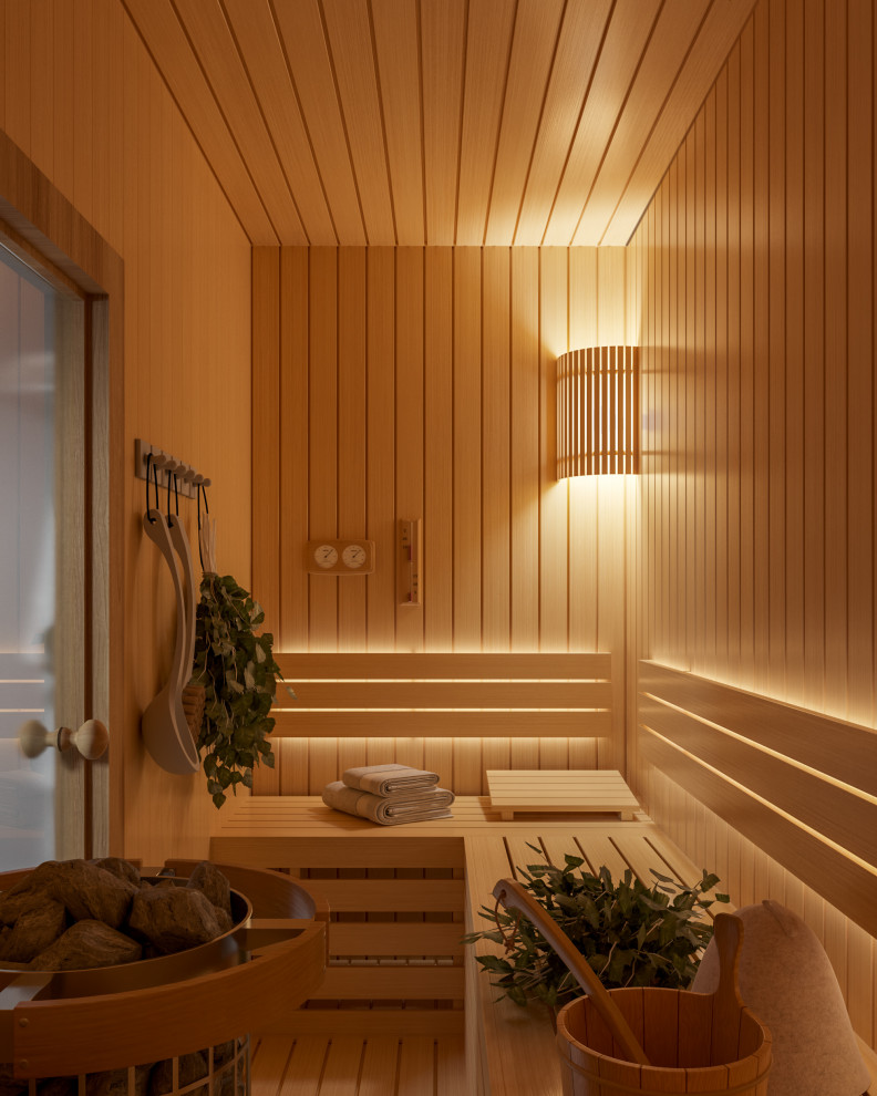 Дизайн интерьеров дома в п.Тайцы, Ленинградская область