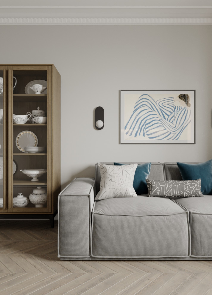 Дизайн-проект однокомнатной квартиры