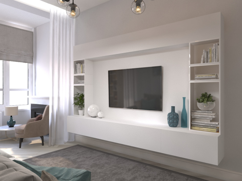 Интерьер квартиры 54 кв.м. ЖК «Черноморский» в г.Геленджик