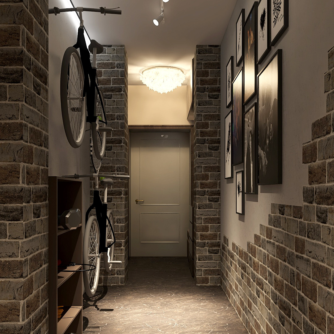 прихожая - хранение велосипедов