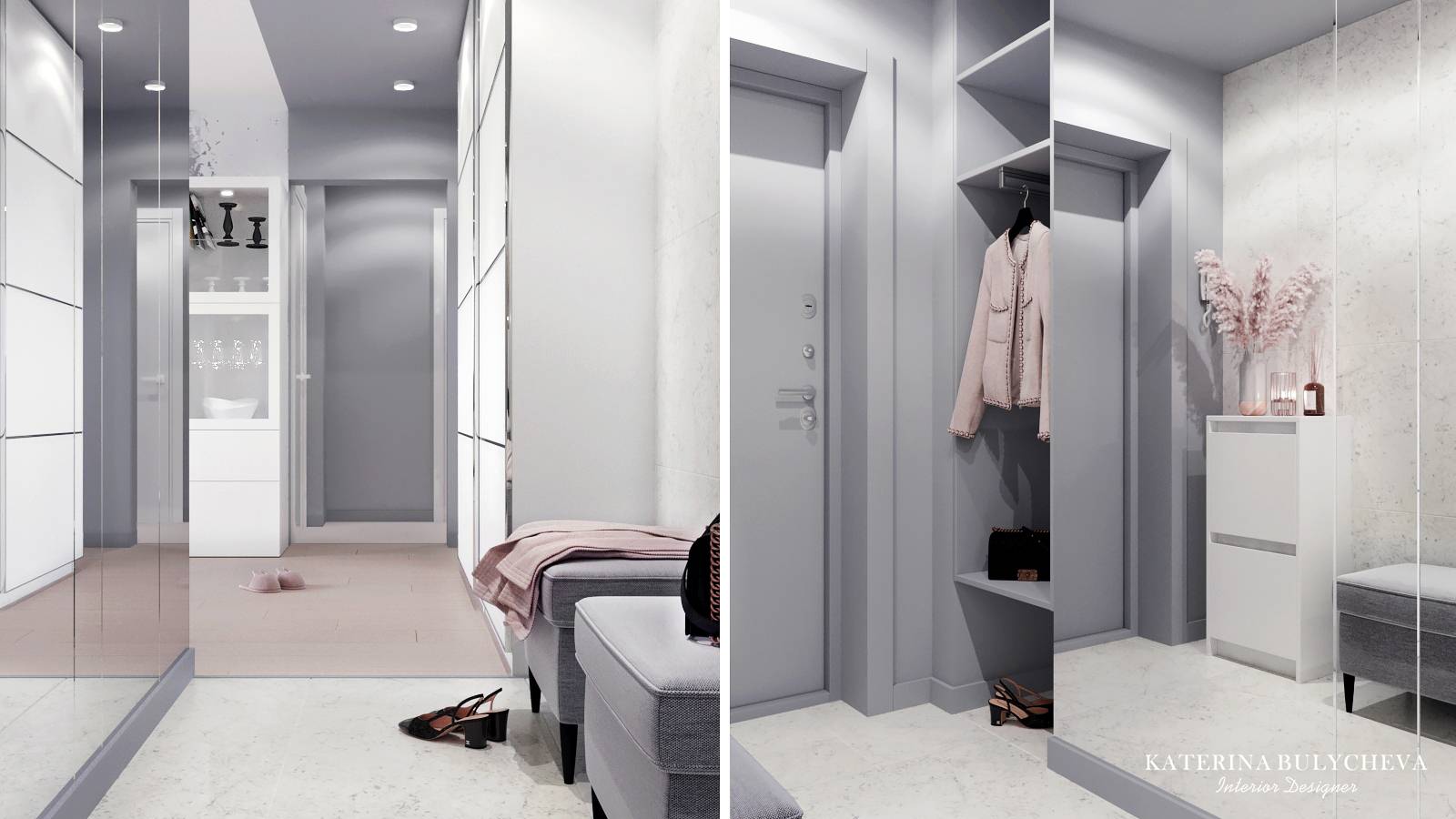 Кухня-гостиная-холл