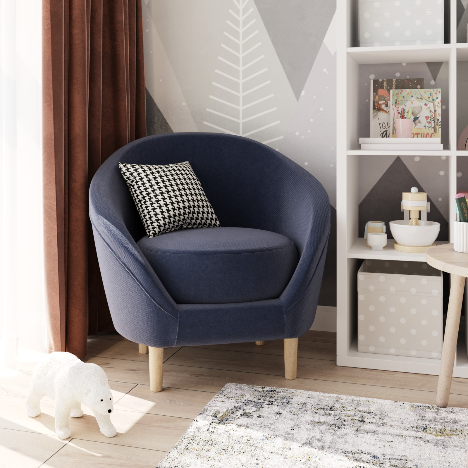 Дизайн проект детской ЖК Фреш