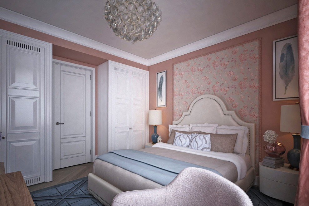 Обложка проекта: Дизайн спальни в квартире на Пресне