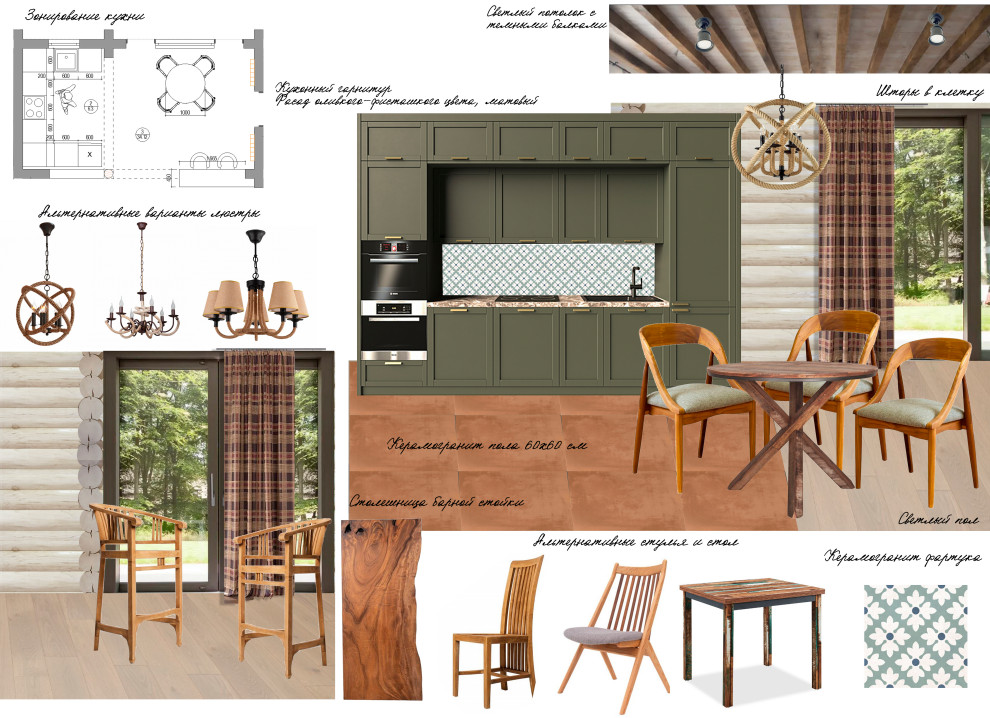 Концепт Кухни. Вариант 1