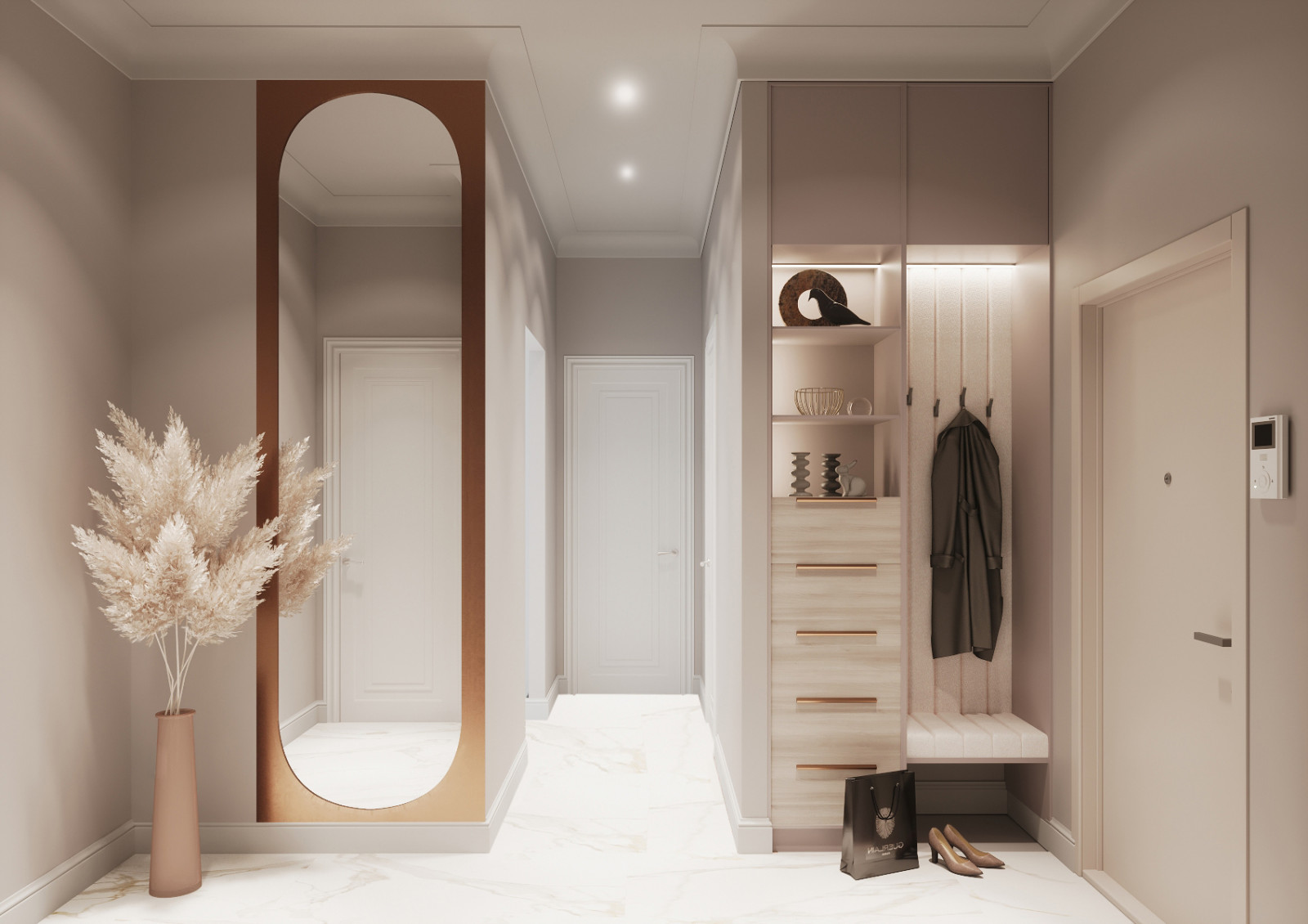 Современная классика в сиреневых тонах