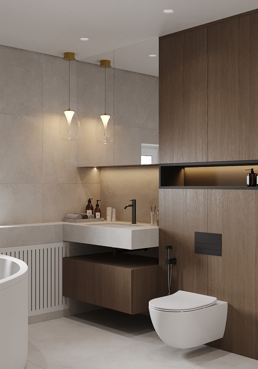 Санузлы частный дом