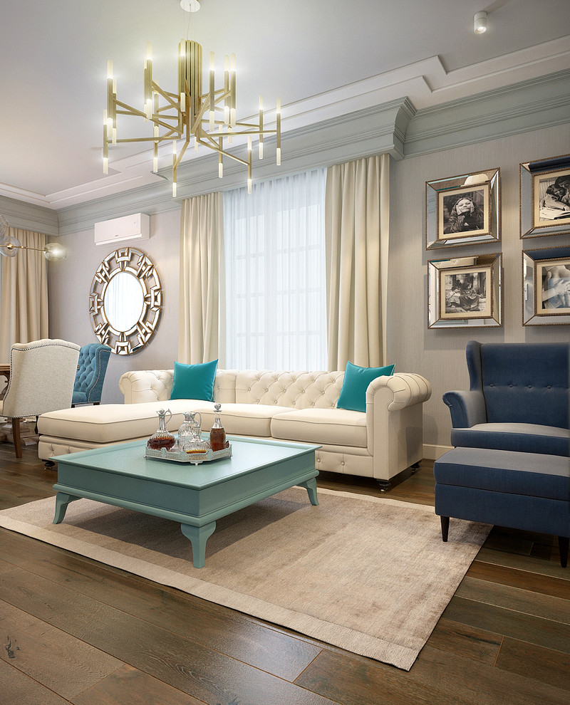 Дизайн дома в стиле midcentury 320 метров