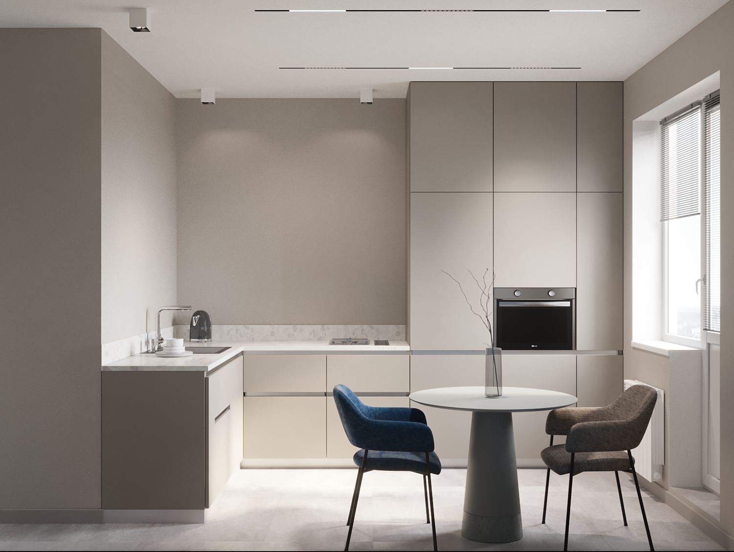 Двухкомнатная квартира с мансардой под Калининградом