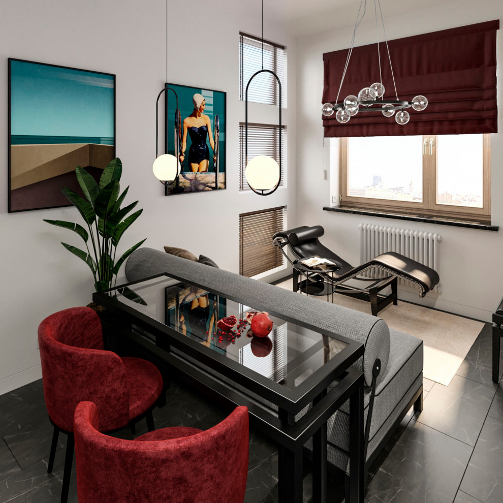 Функциональная квартира-студия с характером