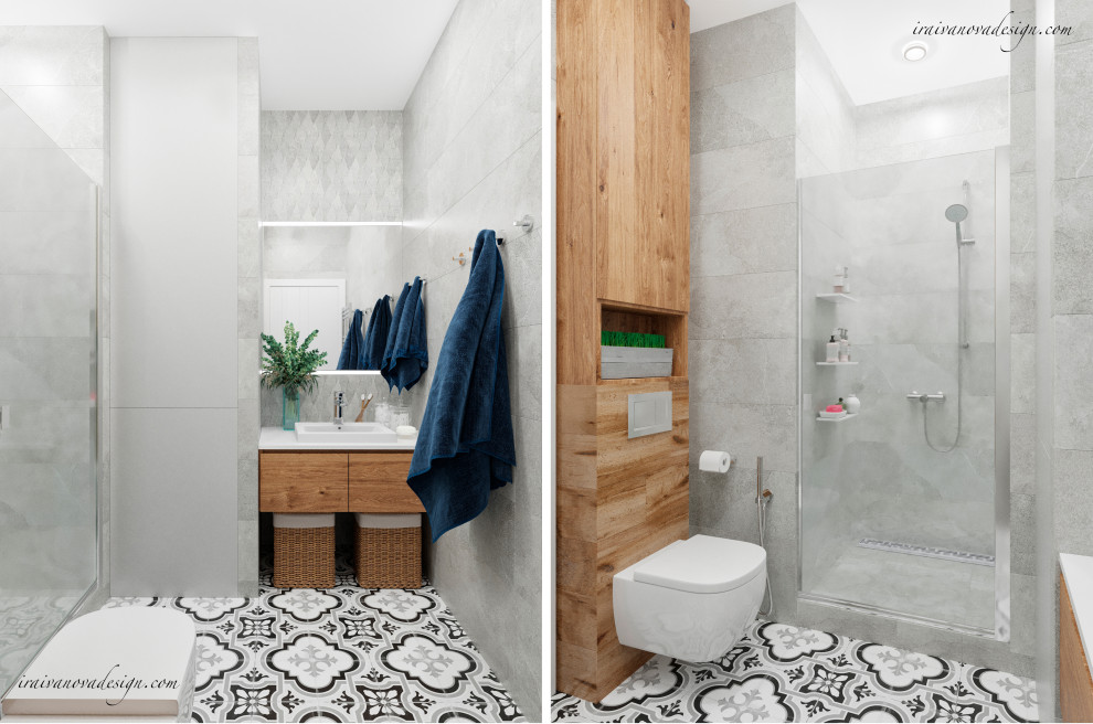 Интерьер с фактурами