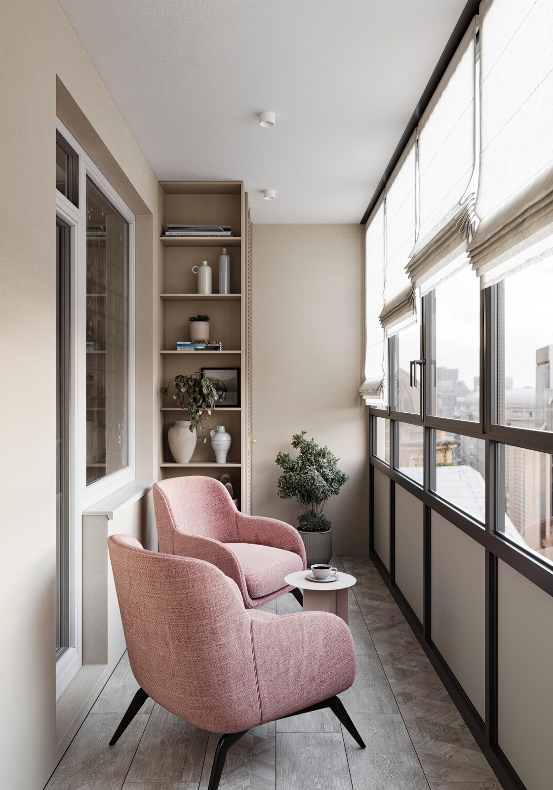 Дизайн проект небольшого пространства — квартиры-студии.