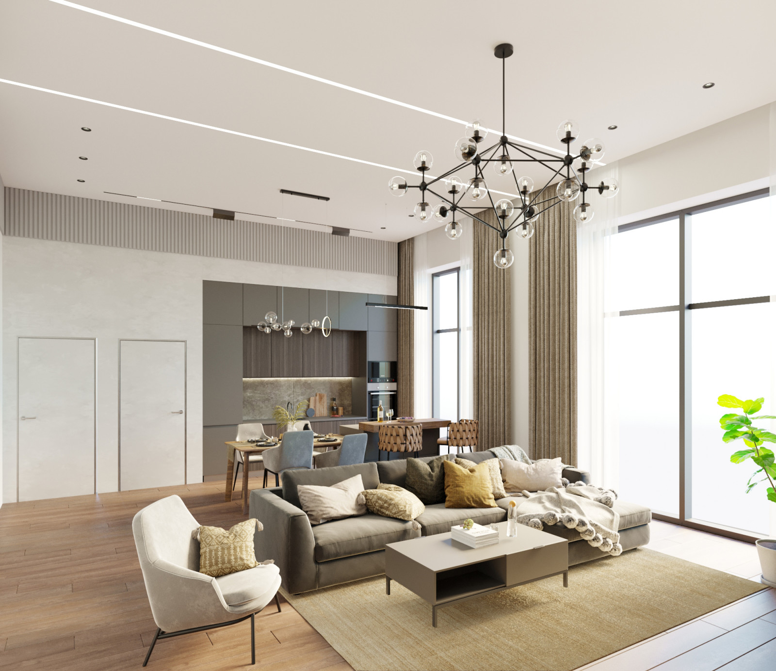 Дизайн интерьера квартиры в Москве