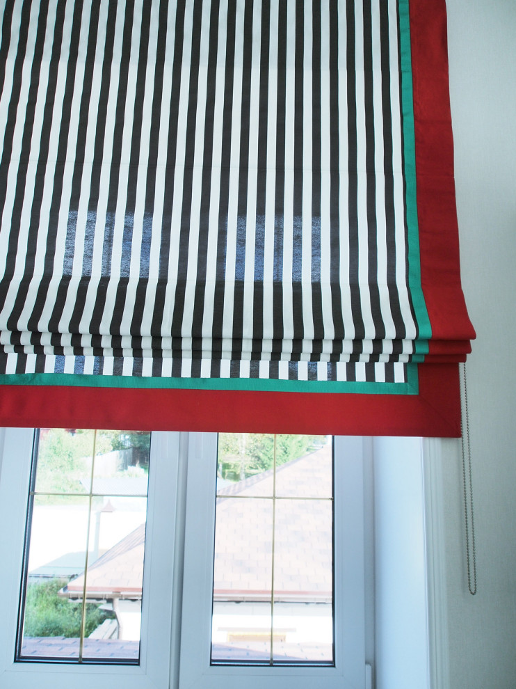 Оформление текстилем загородного дома в Морозово