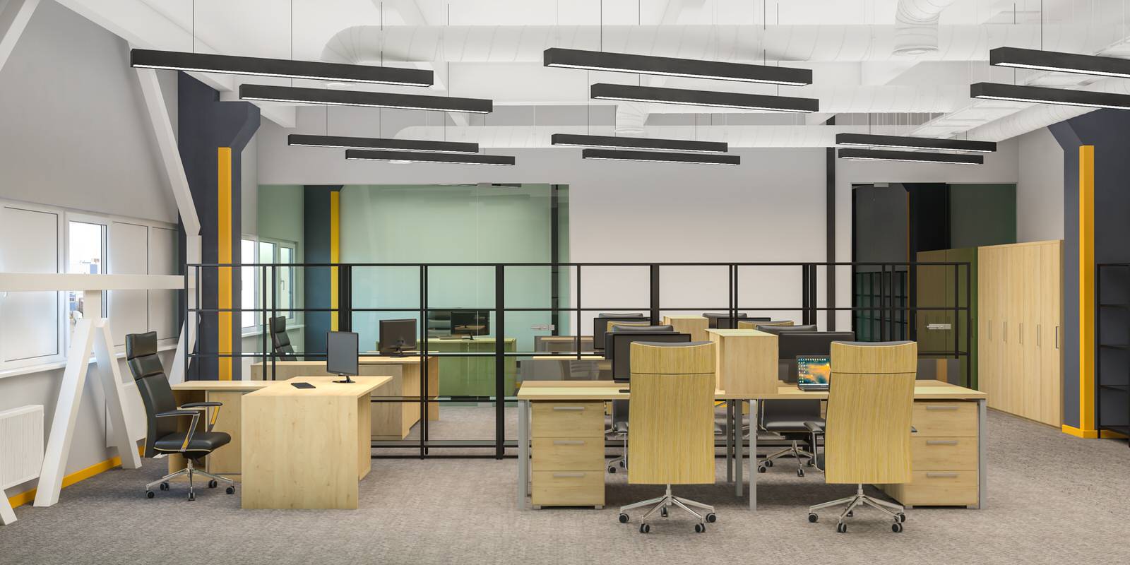 Визуализация офиса.