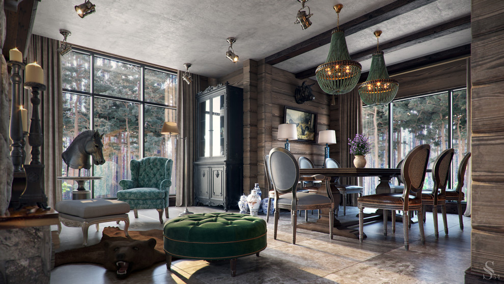 Деревянный дом на Медном озере