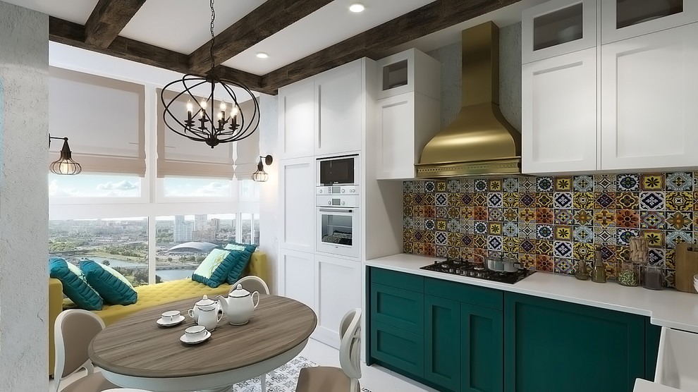 Двух комнатная квартира 68 м2 в Марокканском исполнении