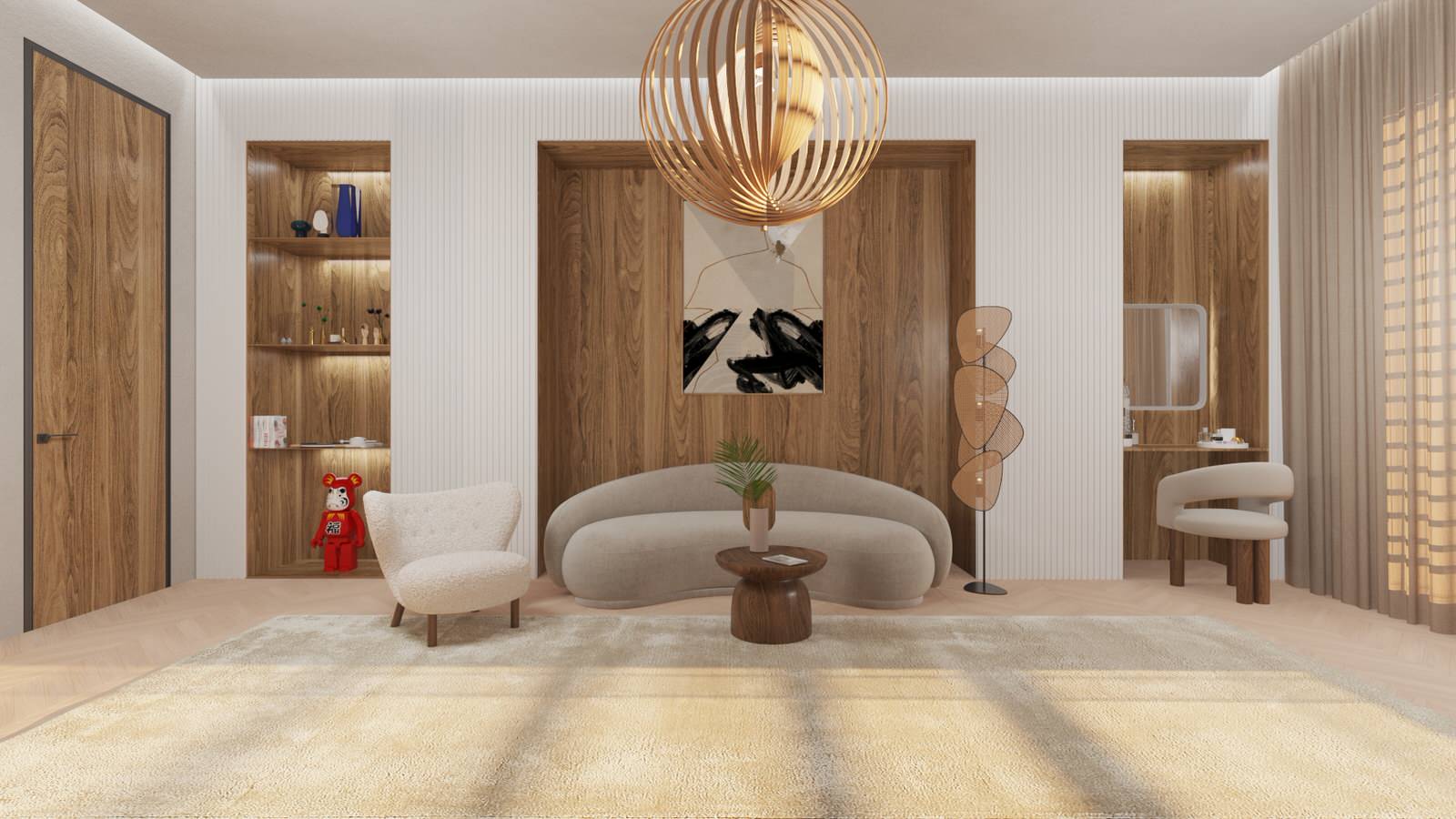 Обложка проекта: Дизайн проект интерьеров частных апартаментов