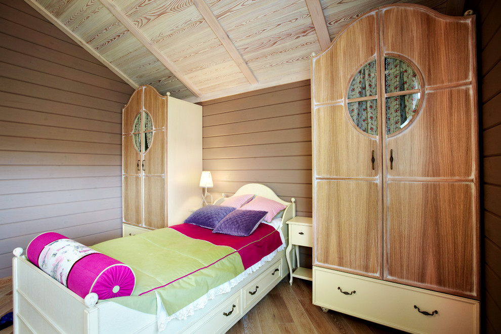 Дом из клееного бруса в стиле Прованс