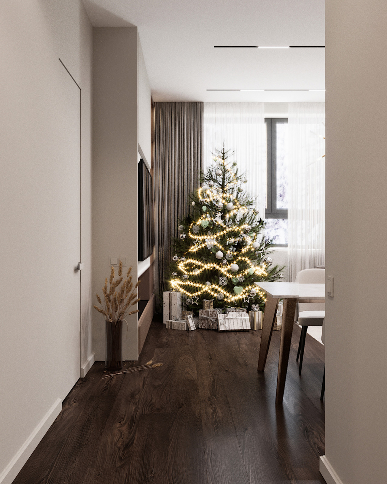 Уютная квартира на Серебрякова 84,8 кв м