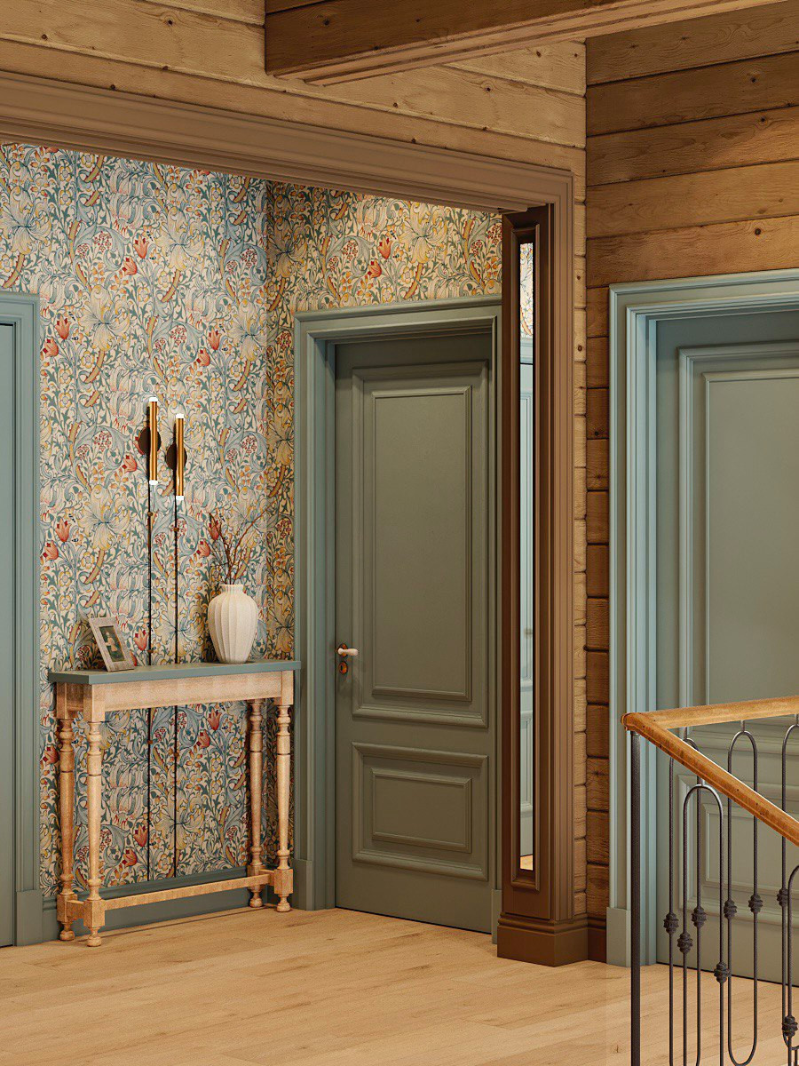 Загородный дом на озере, 230 м2