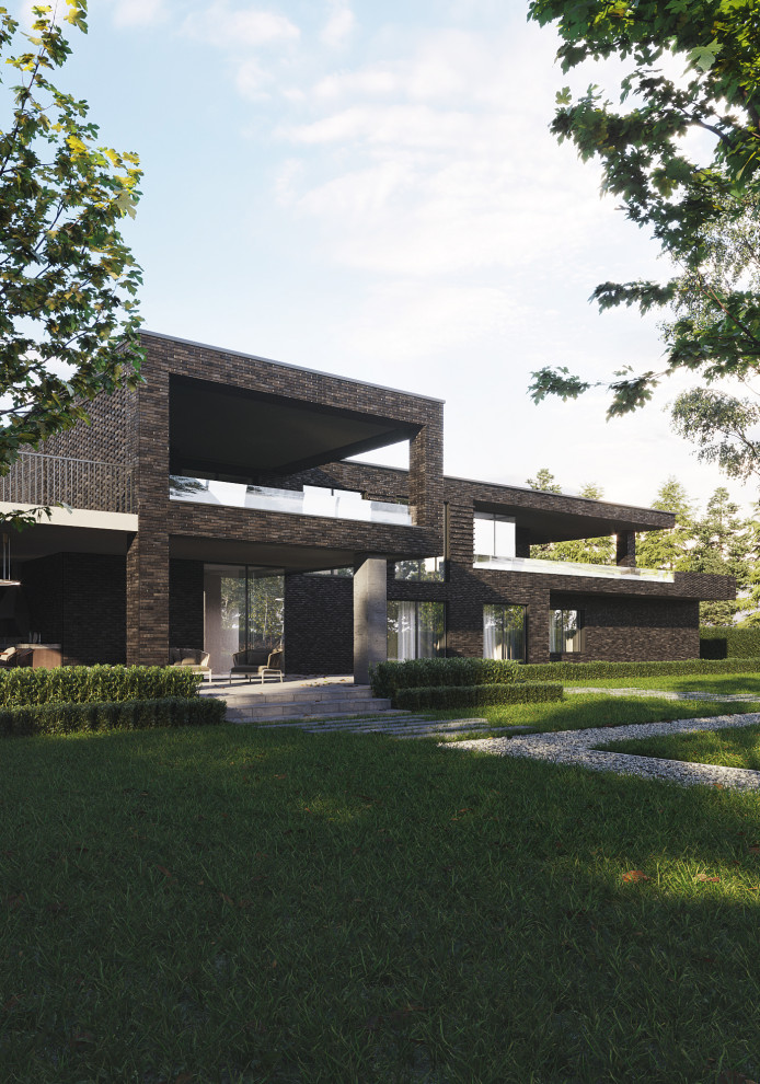 Обложка проекта: Проект архитектуры дома и сада в п. Нелжа Врн. обл.