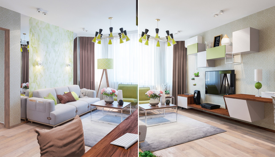 Трехкомнатная квартира серии П-3М, м. Академическая