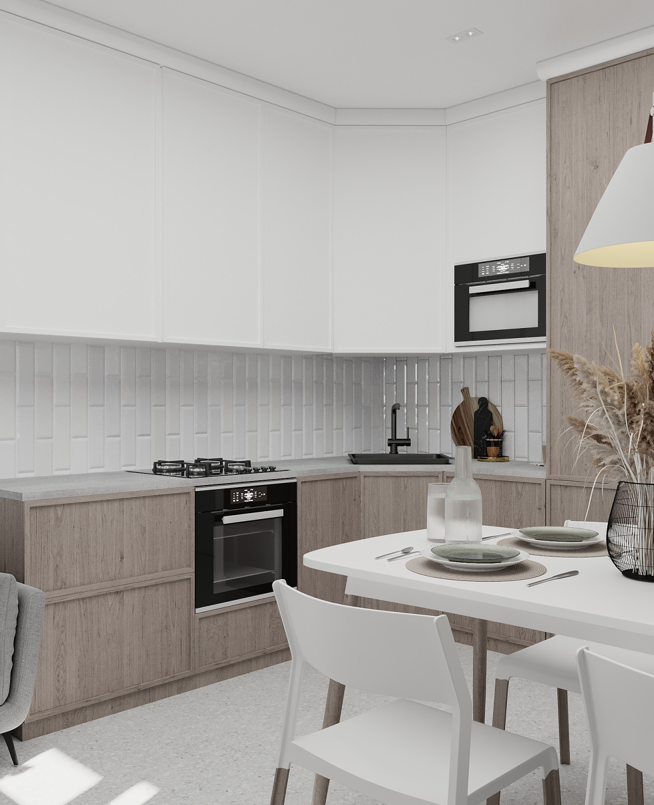 Минималистичная кухня