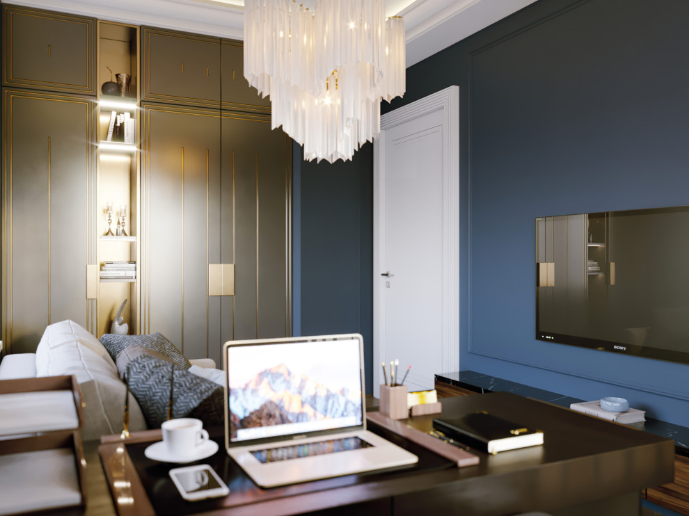 Интерьер загородного дома 280 кв.м КП Вешки