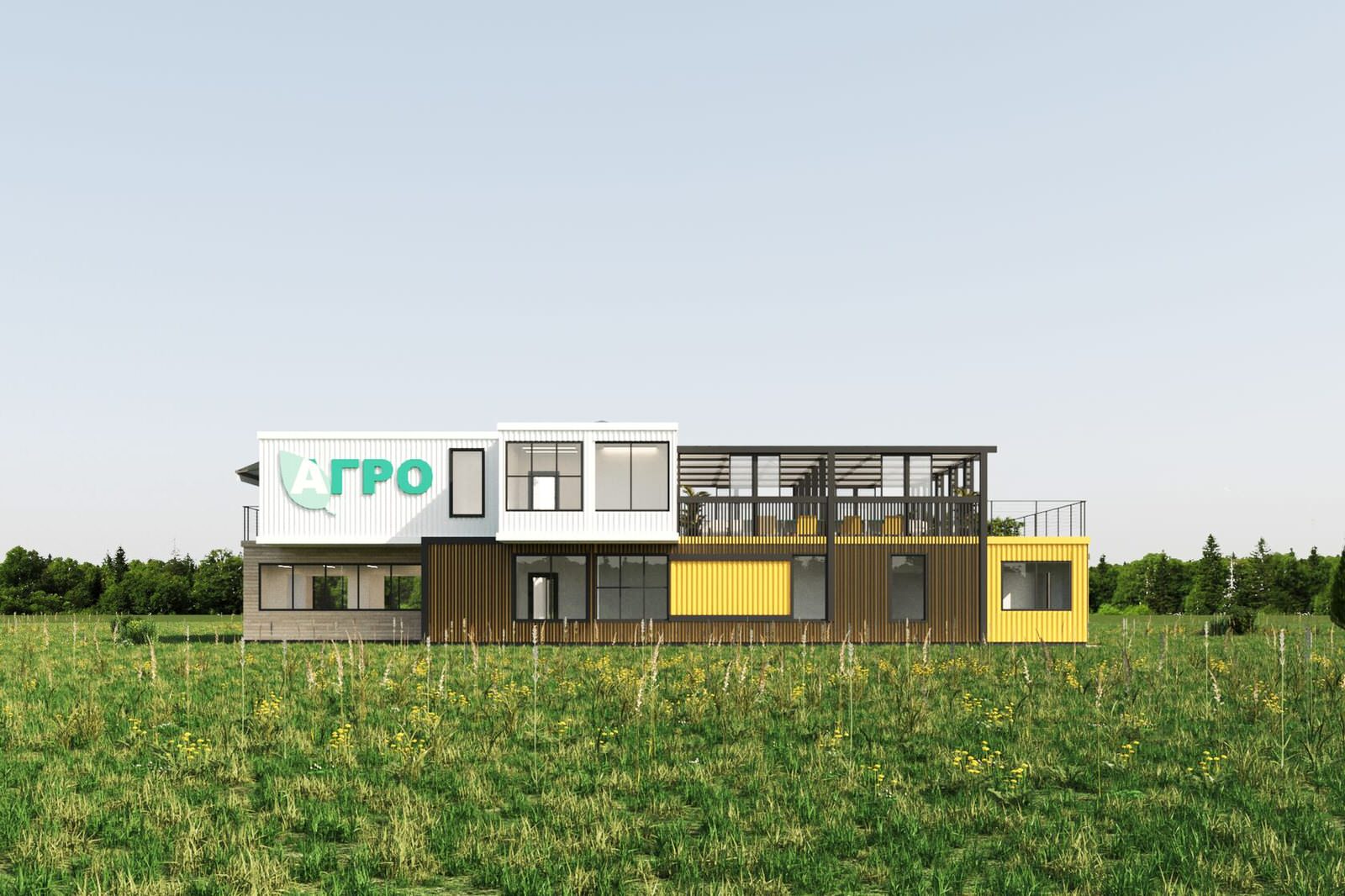 Box-office из морских контейнеров