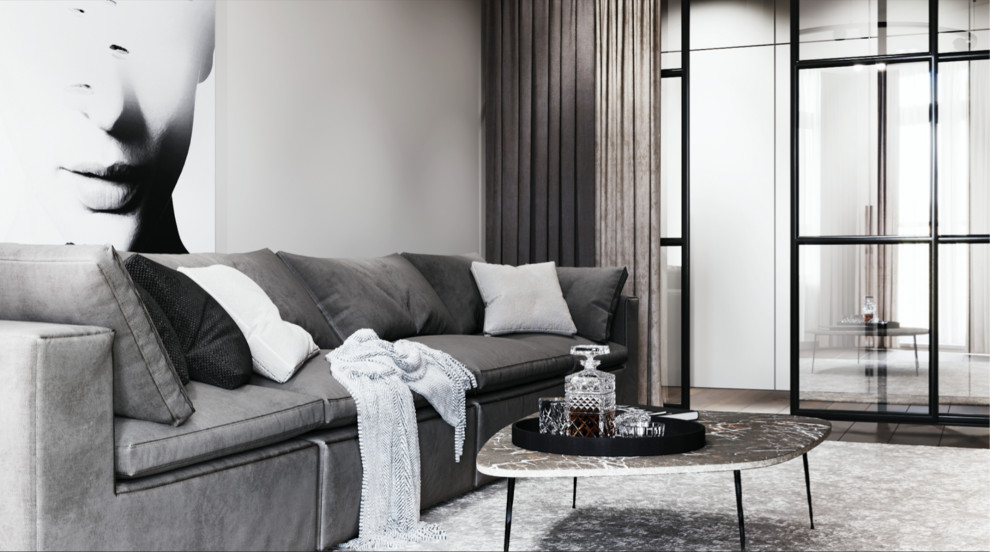 Дизайн проект трехкомнатной квартиры