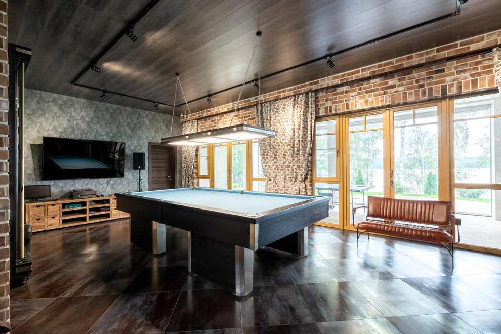 Цокольный этаж в загородном доме