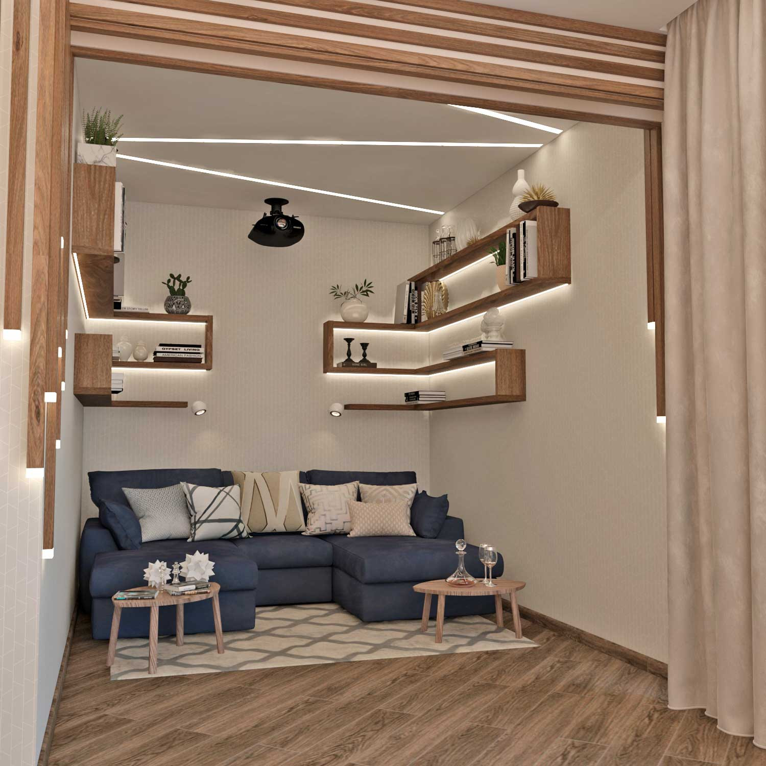 Дом в современном стиле (сканди+современный)