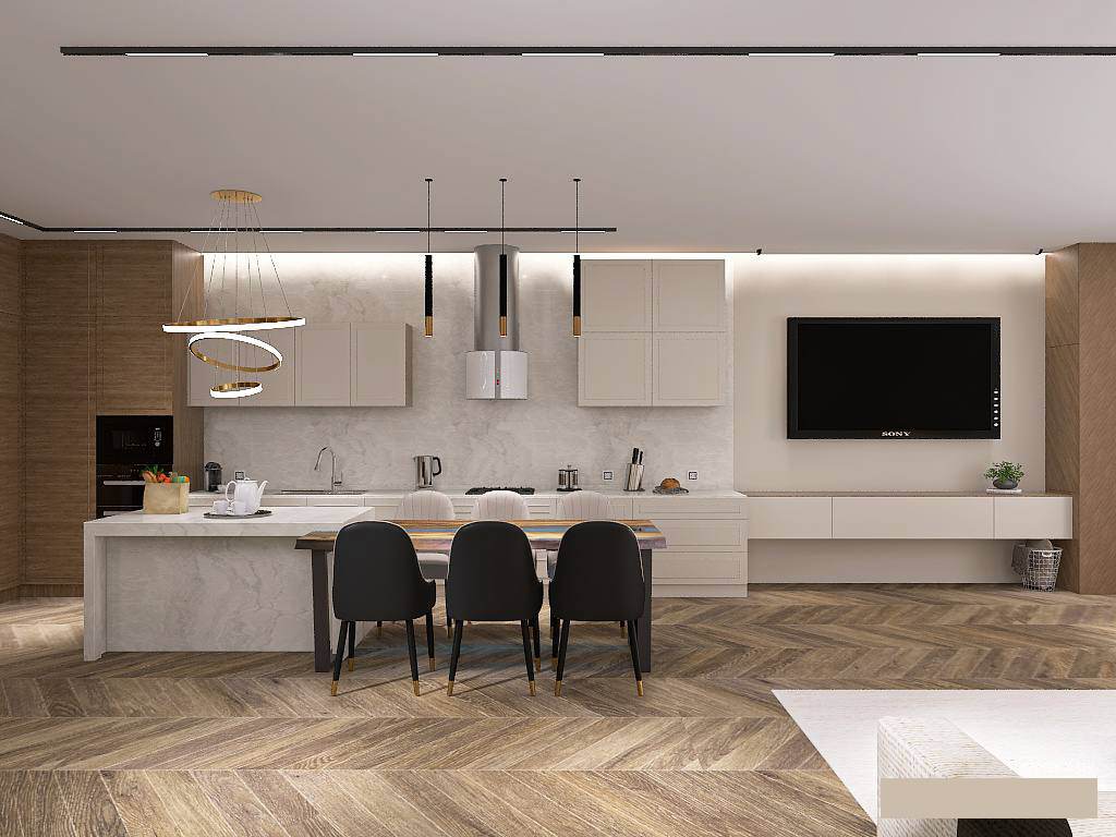 Обложка проекта: Интерьер контемпораре.