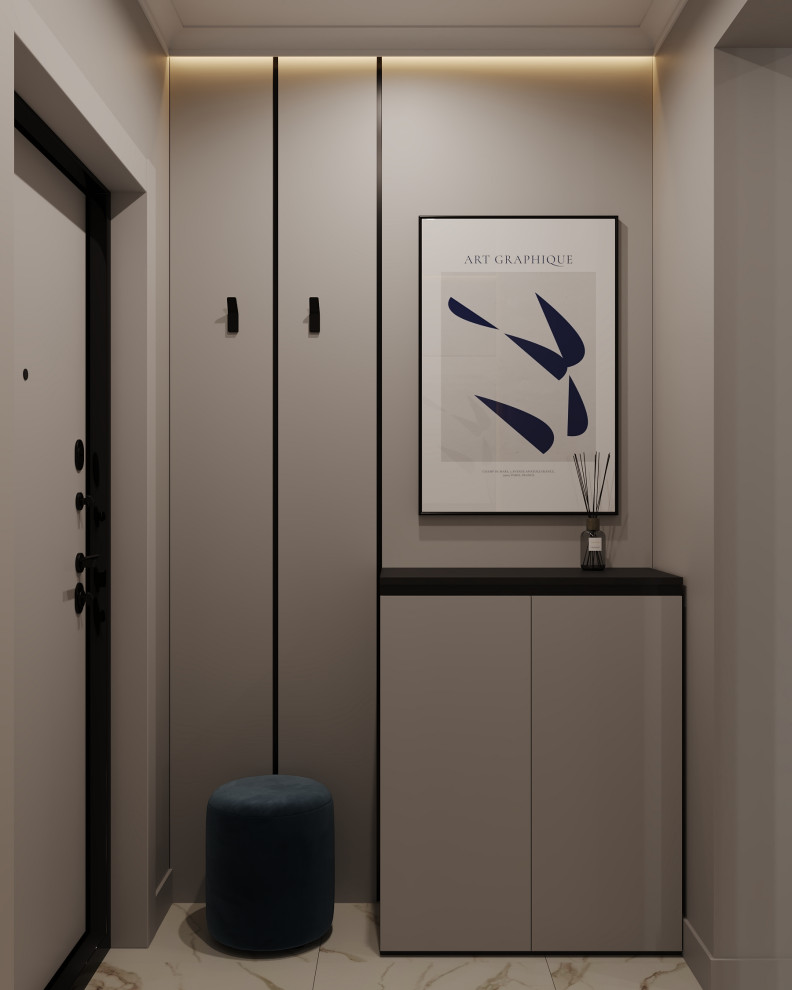 Кухня-гостиная (четырехкомнатная квартира в ЖК "Илмари", Пенза)