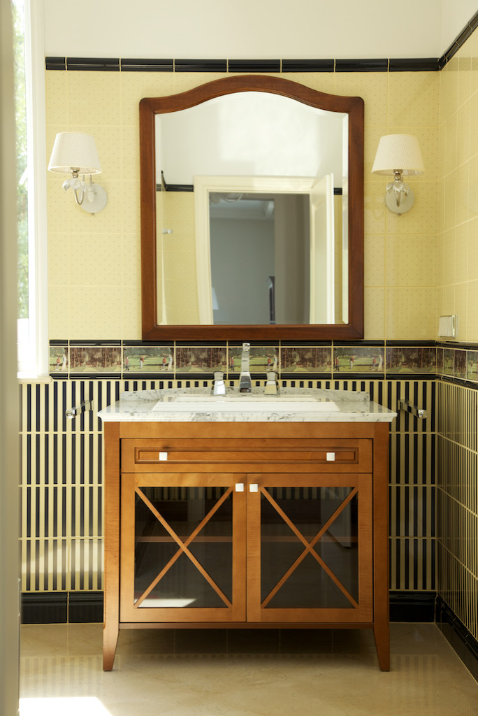 Загородный дом в Барвихе - ванные, бассейн и прочее