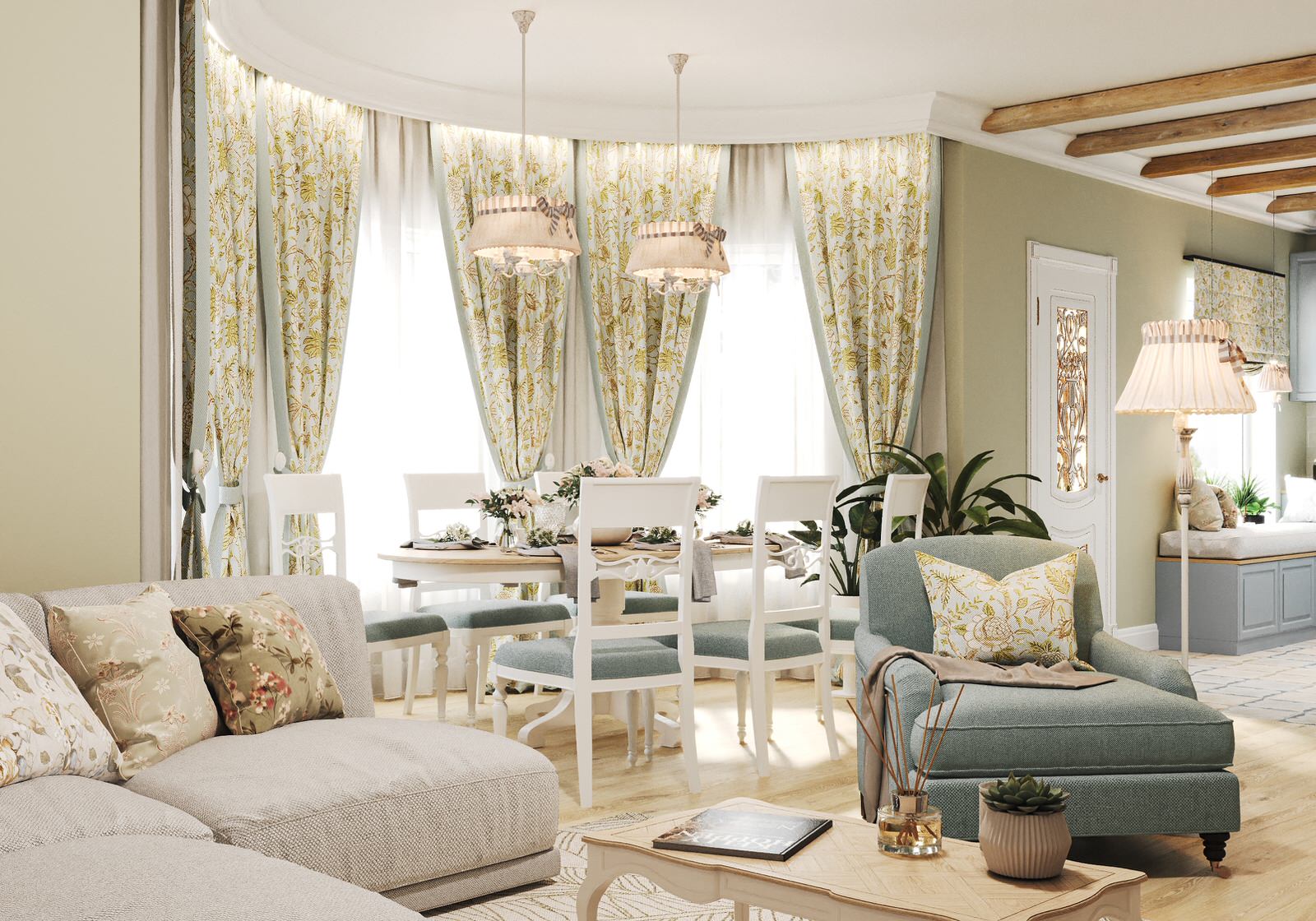 Дом 200 кв.м Прованс