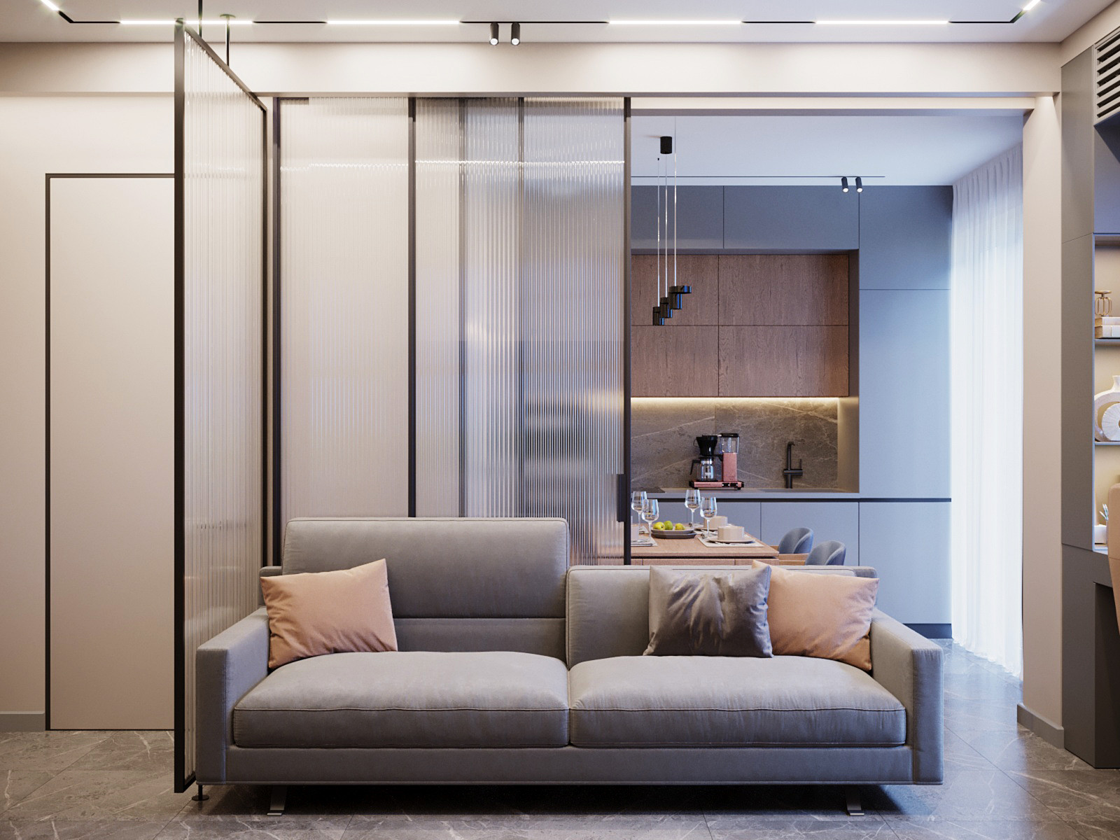 квартира 45 кв.м. ж.к Лукоморье