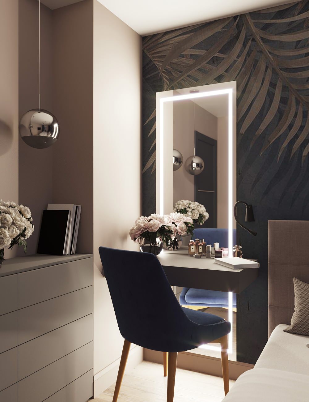 Обложка проекта: Спальня 12м2