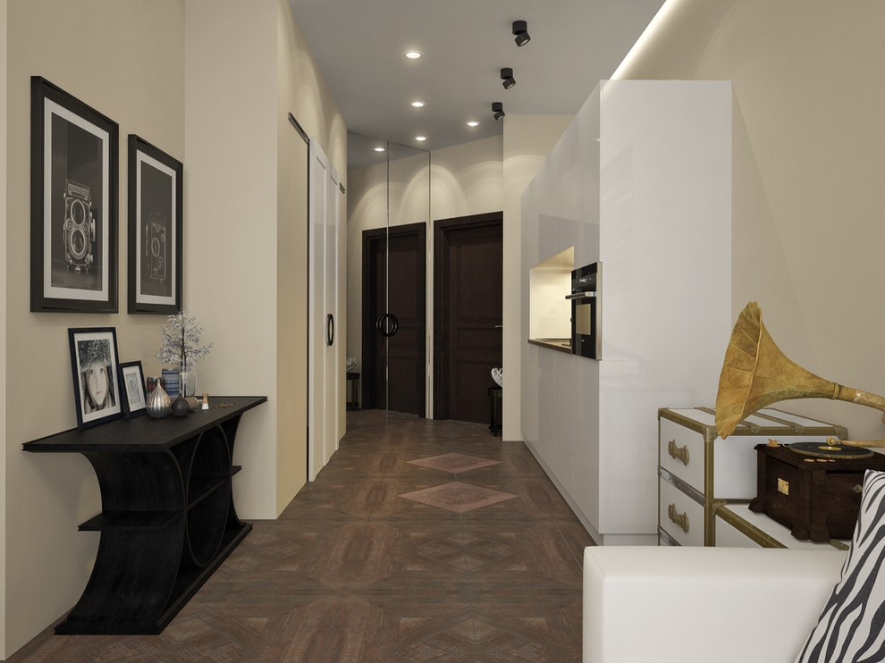 Квартира в современном стиле с элементами арт-деко