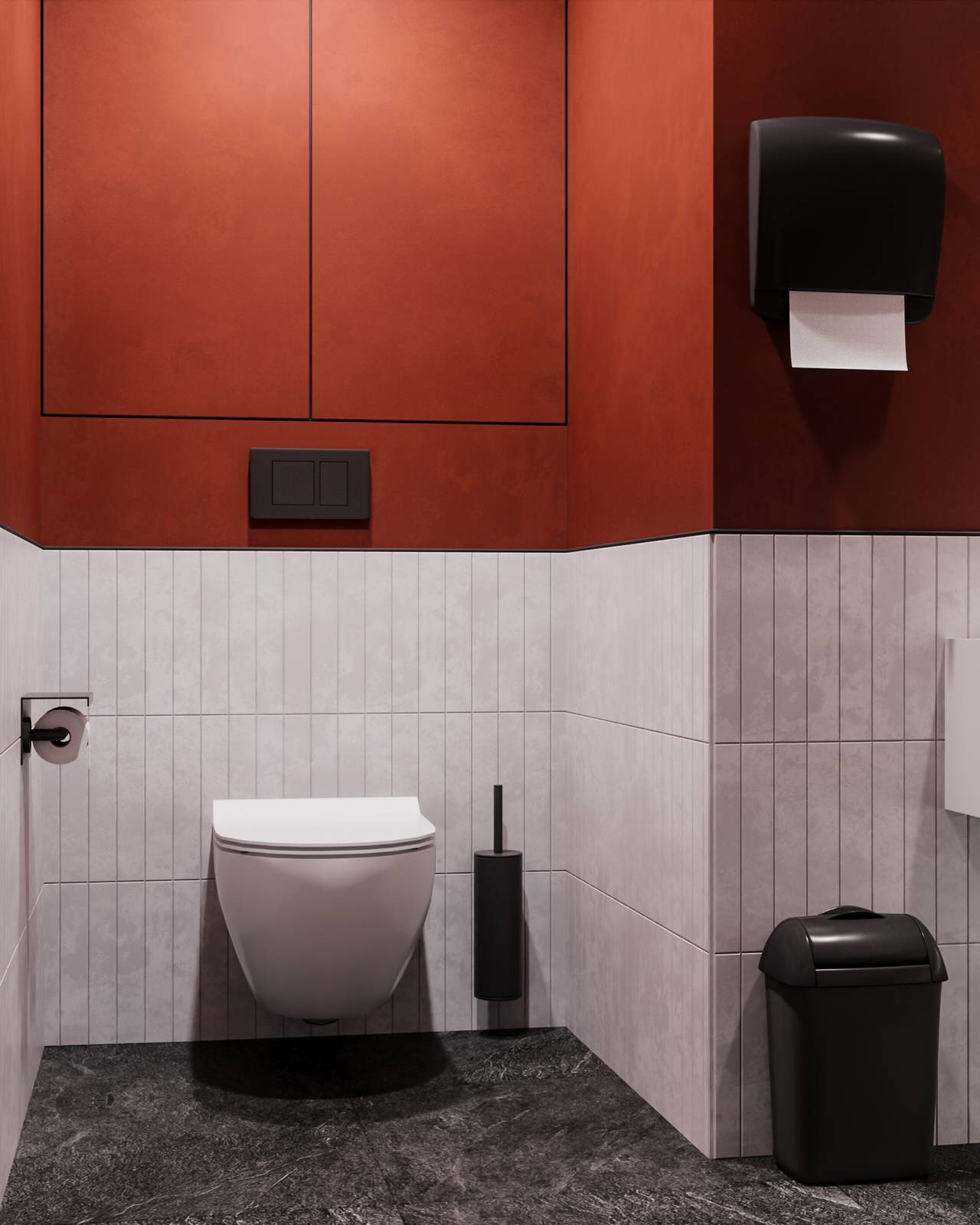 Туалетная комната . Отделение Orange Premium Club ПСБ