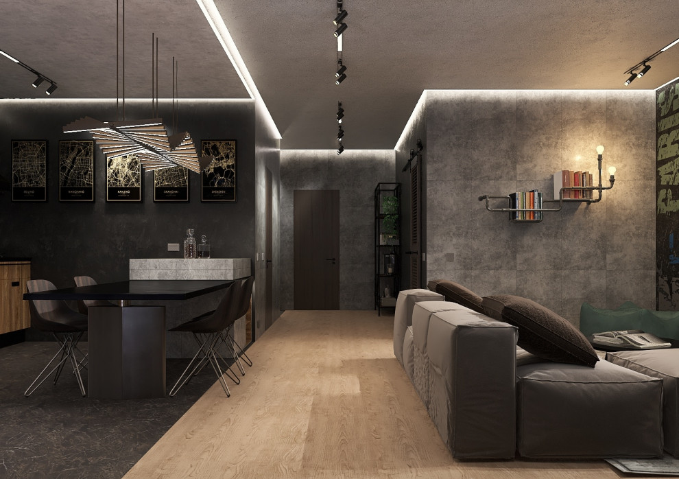 Брутальная двушка для холостяка