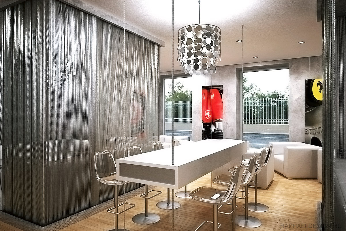 Дизайн интерьера винного ресторана