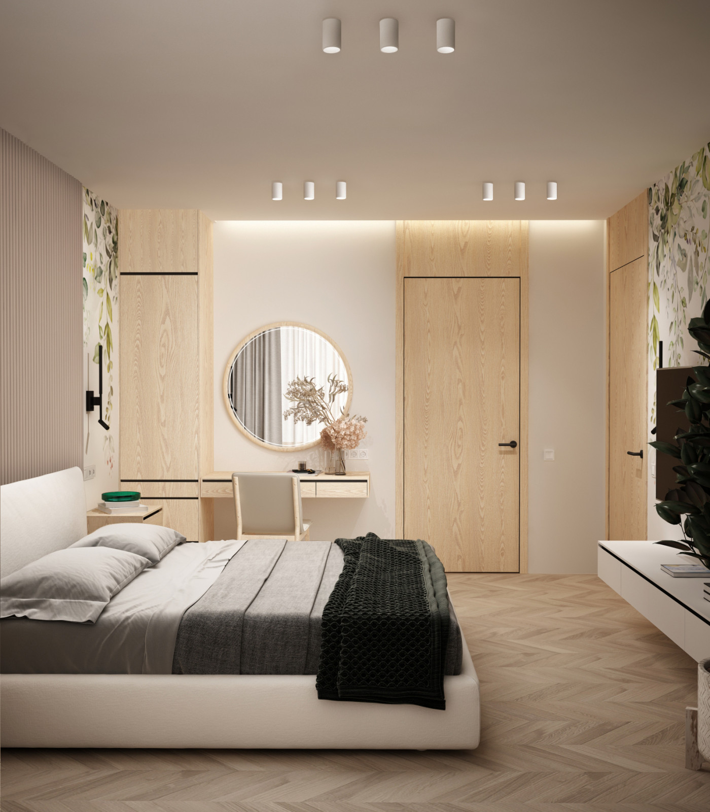 Квартира в Новой Москве_спальня