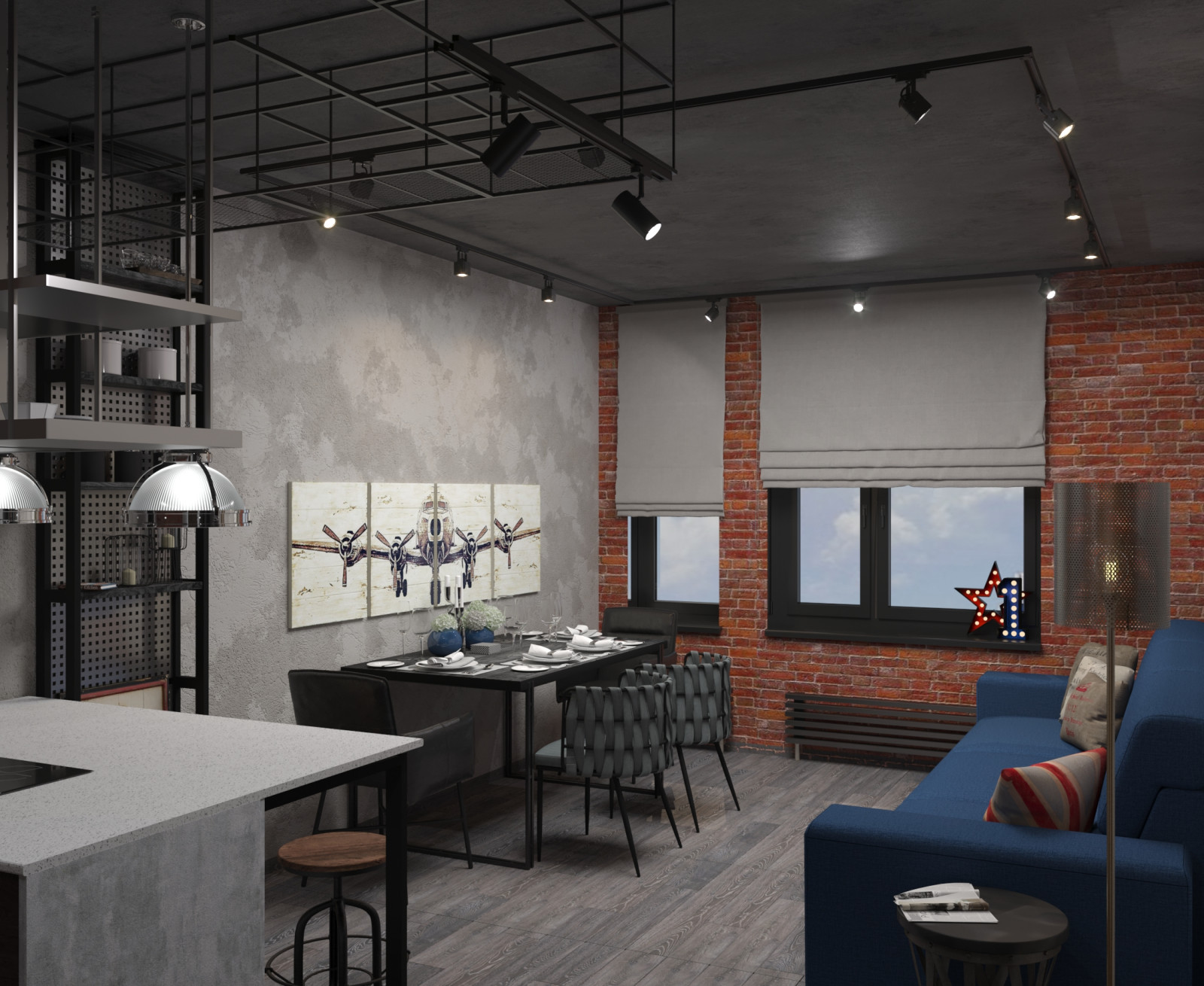 Лофт в Yes Residence