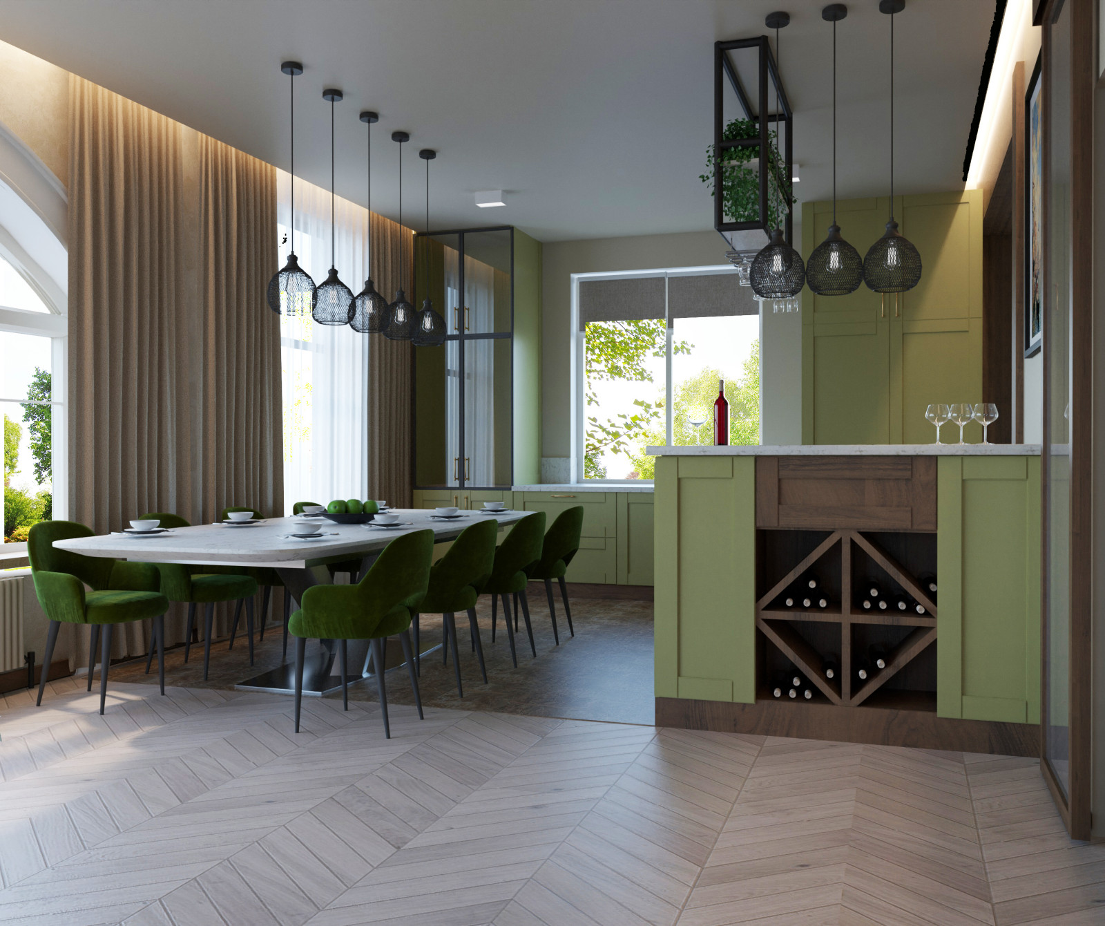 Эко-коттедж на геофизиков