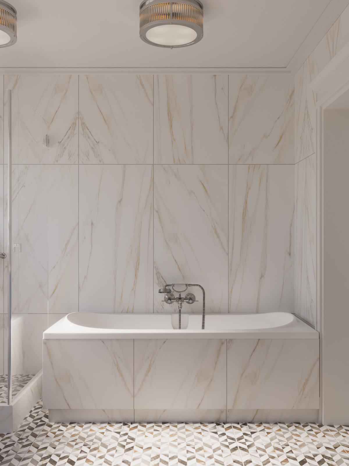 Загородный дом в американской классике для звездного клиента