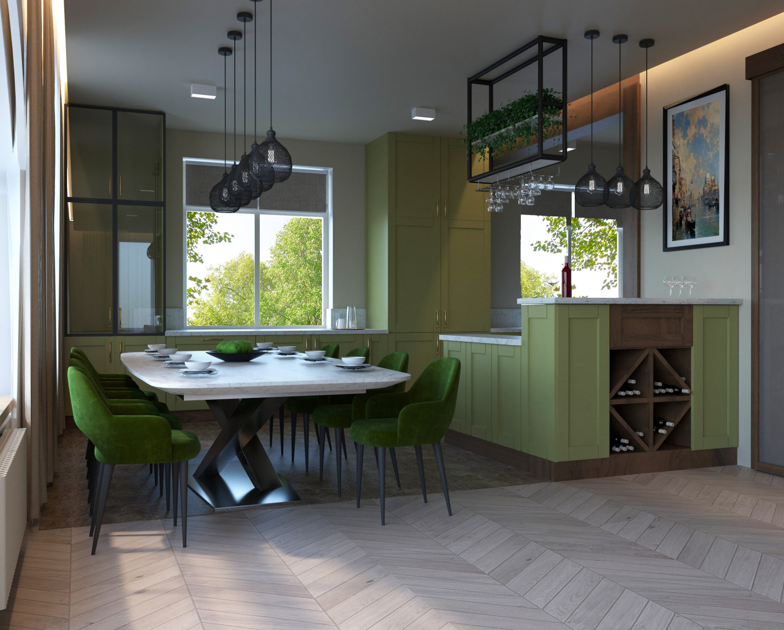 Эко-коттедж на геофизиков