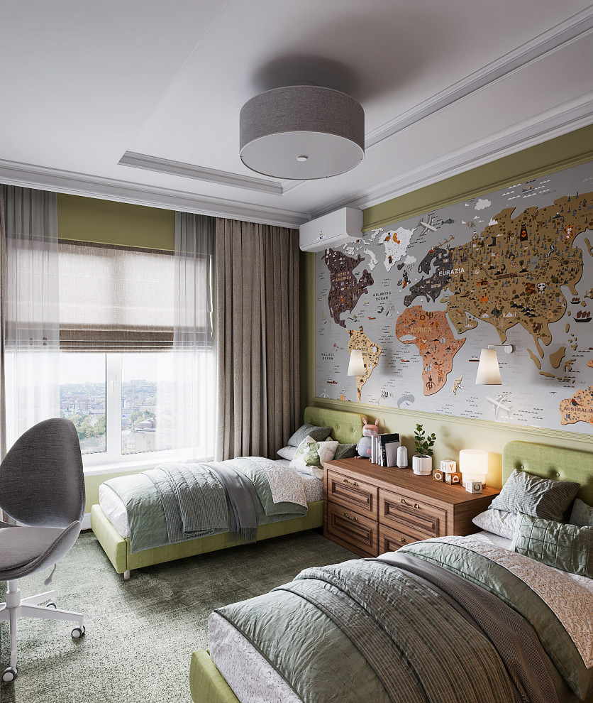 Проект интерьера частного дома, г. Ростов-на-Дону, площадью 120 кв.м.