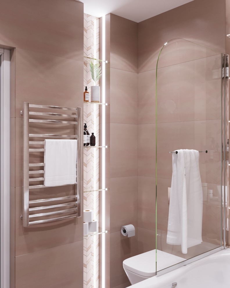 Прачечная с ванной комнатой